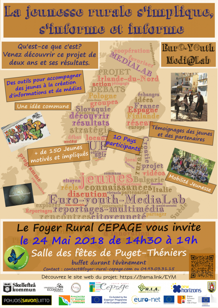 Événement de dissémination Euro-Youth MediaLab