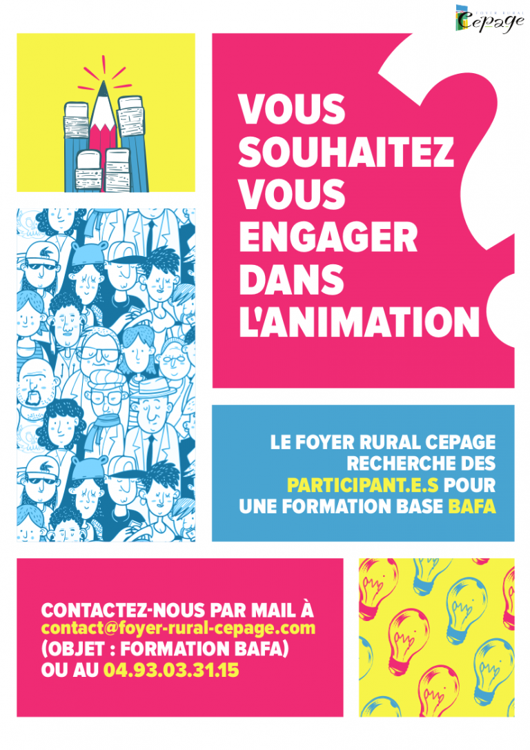 Recherche participant·e·s formation BASE BAFA