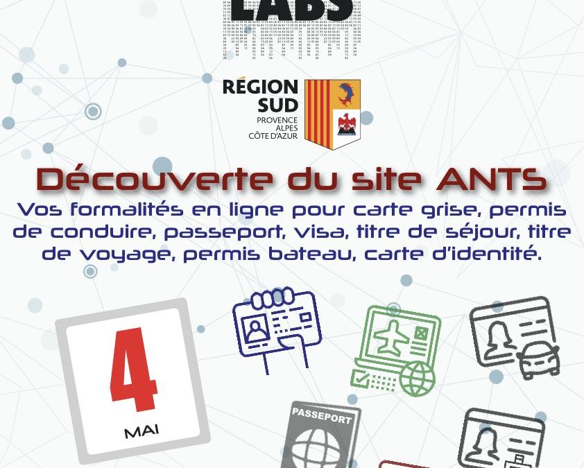 4 mai : découverte du site ANTS