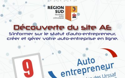 9 juin : découverte du site Auto-Entrepreneurs