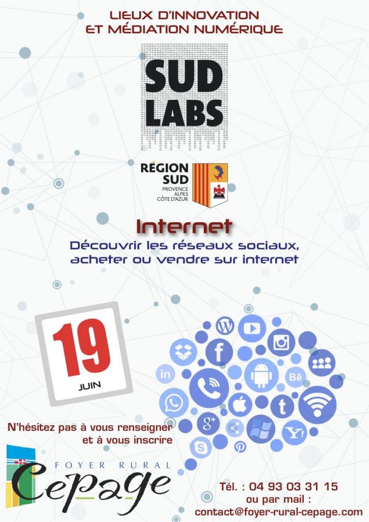 19 juin, internet : les réseaux sociaux, acheter ou vendre sur le web