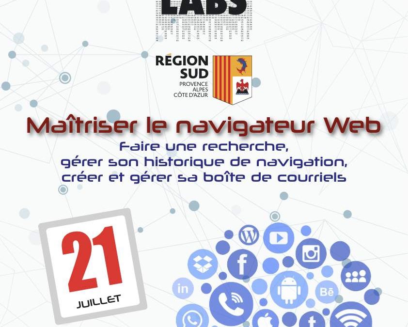 21 juillet : maîtrise le navigateur web
