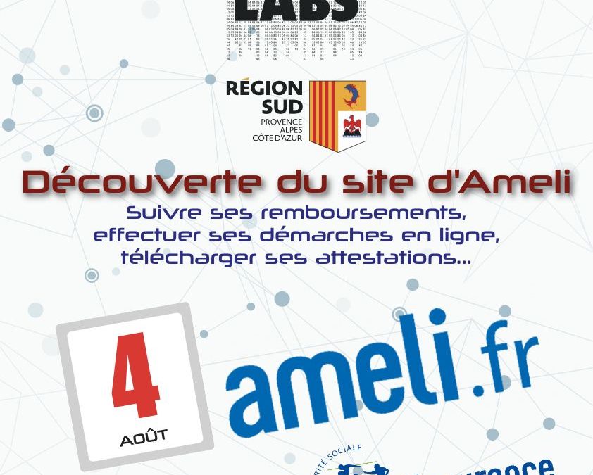 4 août : découverte du site ameli.fr