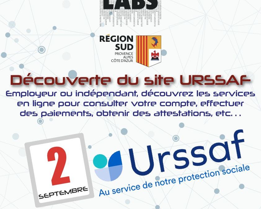 2 septembre : découverte du site de l’Urssaf