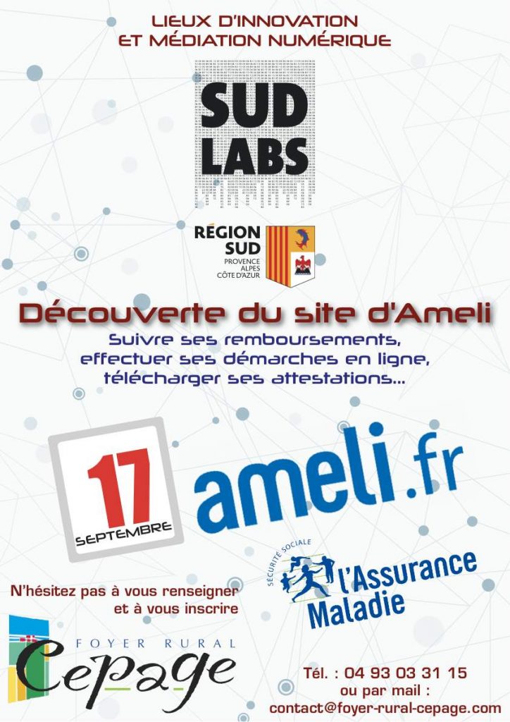 17 septembre : découverte du site ameli.fr