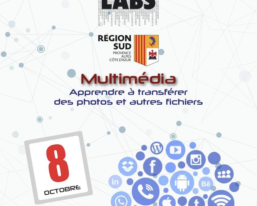 8 octobre : Multimédia, transférer photos et autres fichiers