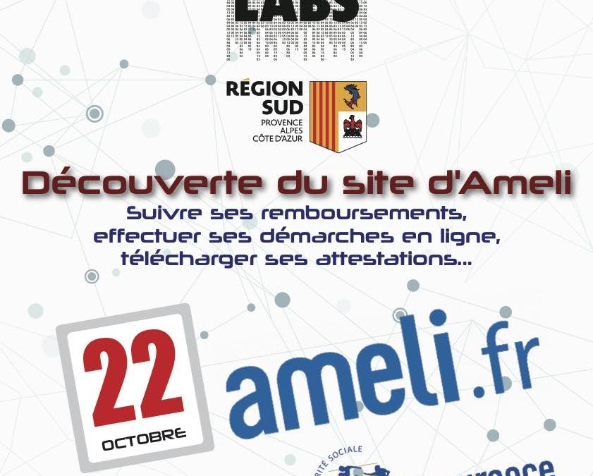 22 octobre : découverte du site ameli.fr