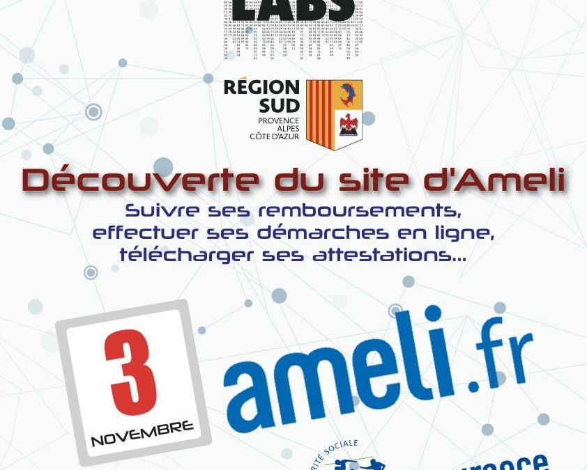 3 novembre : découverte du site ameli.fr