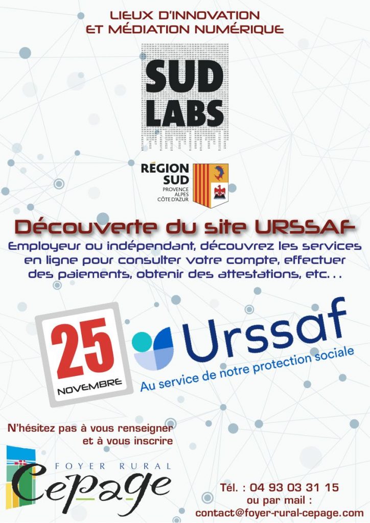 25 novembre : découverte du site de l&rsquo;Urssaf