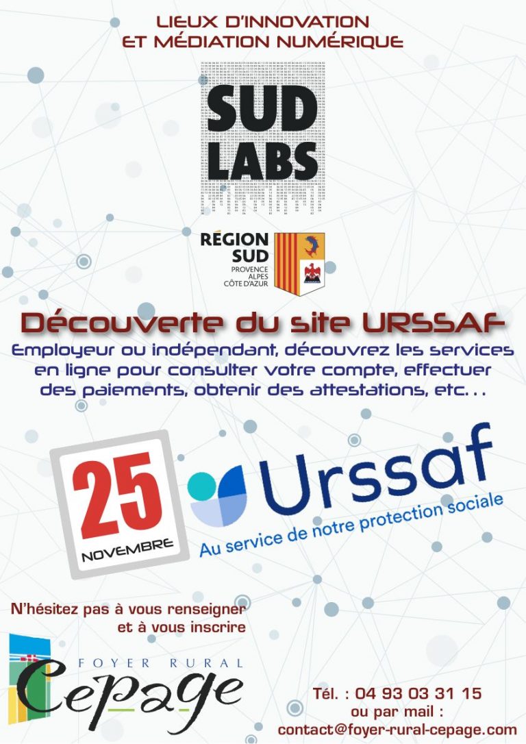 25 novembre : découverte du site de l&rsquo;Urssaf