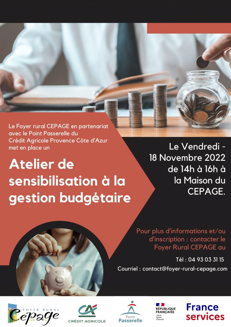 Atelier budget 18 Novembre 2022