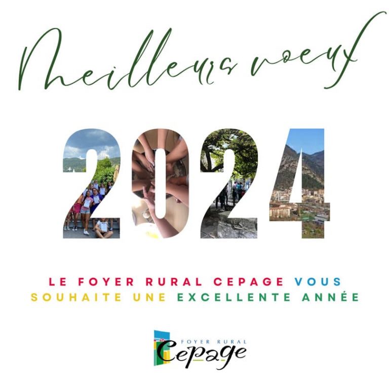 Nos meilleurs vœux 2024