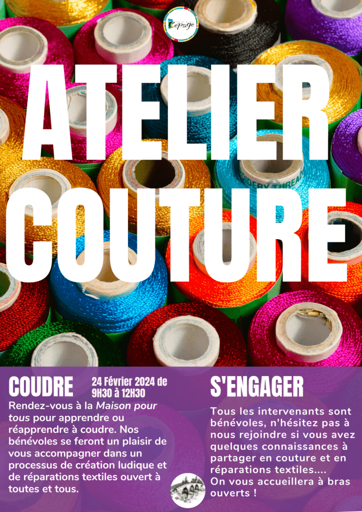 Repair Café atelier couture