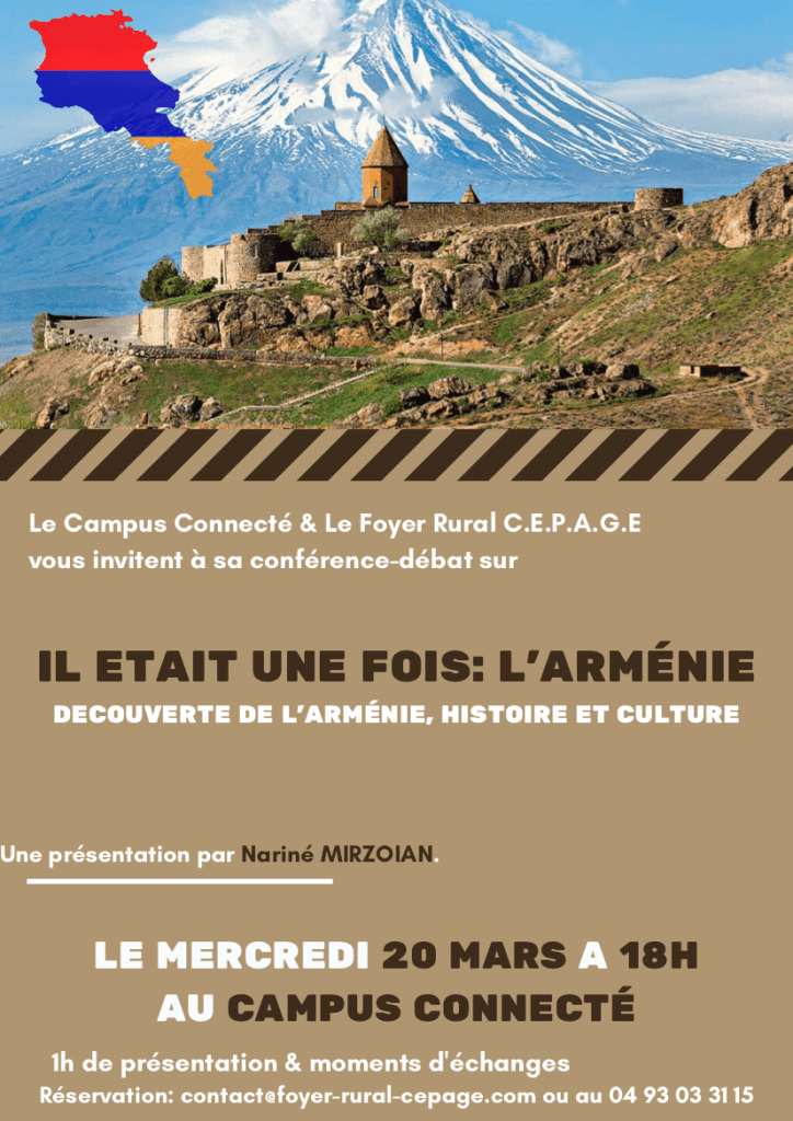 Conférence 💡 – Il était une fois : l&rsquo;Arménie