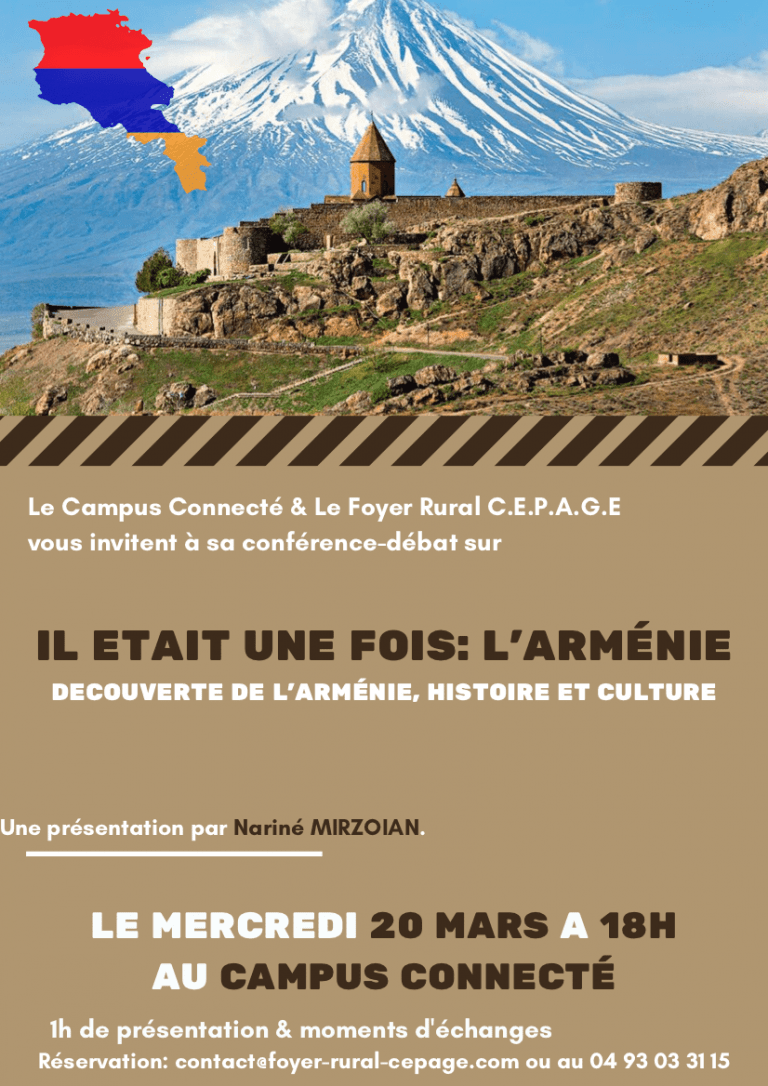 Conférence 💡 – Il était une fois : l&rsquo;Arménie