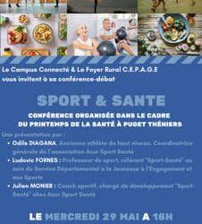 Conférence-Débat : sport-santé pour une vie active et équilibrée