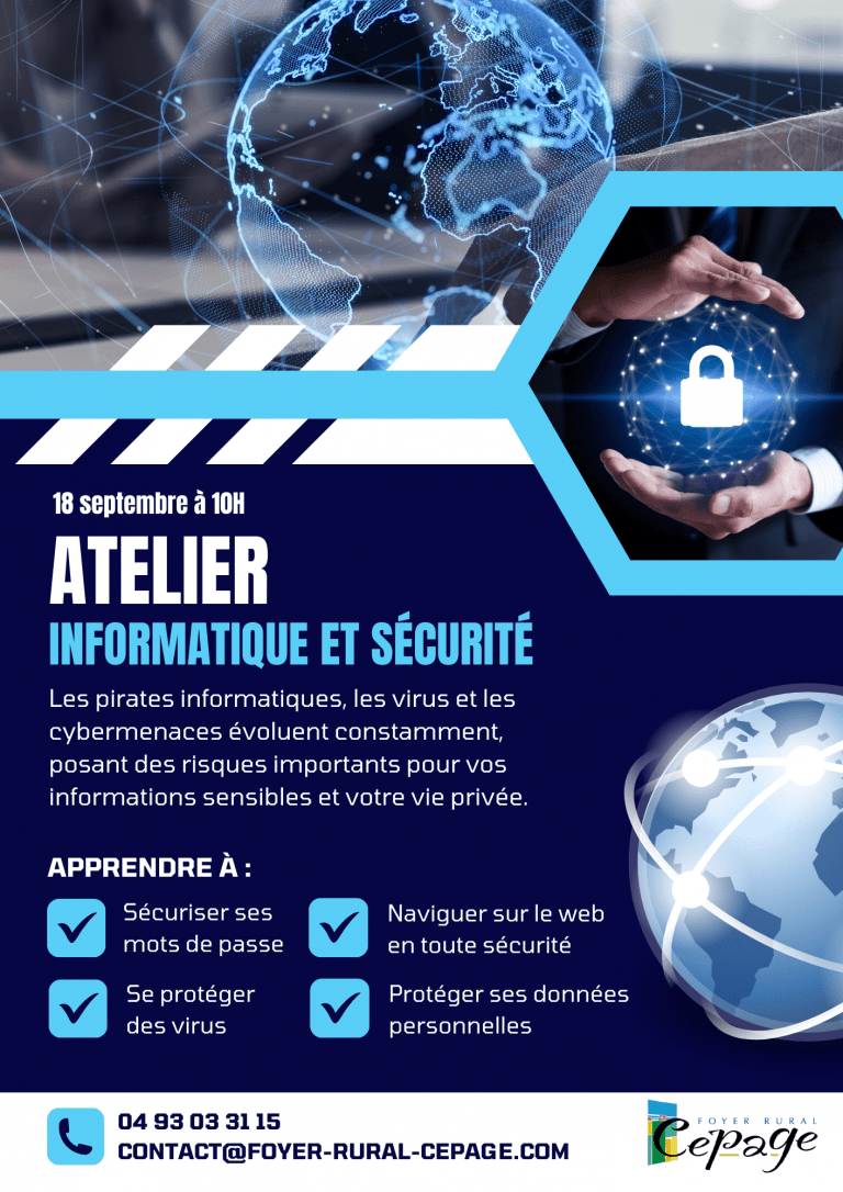 Atelier informatique et sécurité