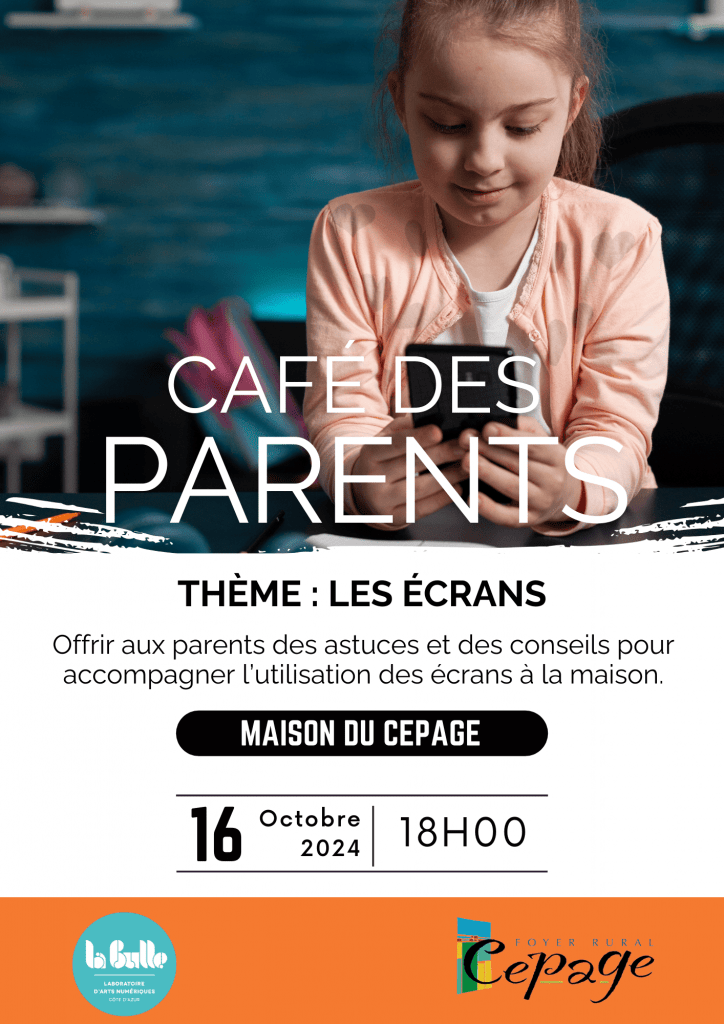 Café des parents le 16 octobre