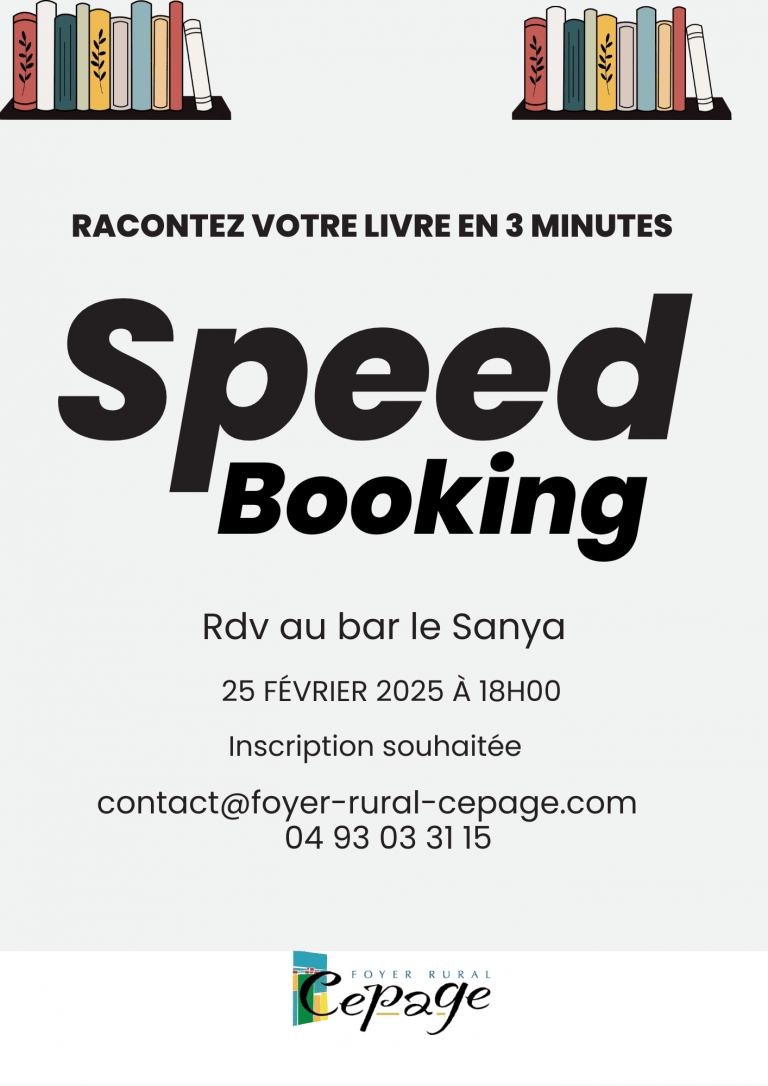 Speed-Booking au bar le Sanya le 25 février