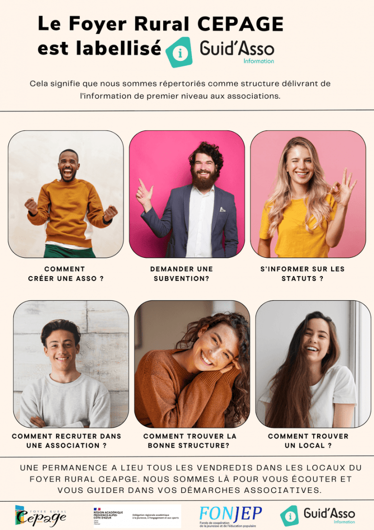 Nous sommes labellisé Guid&rsquo;Asso