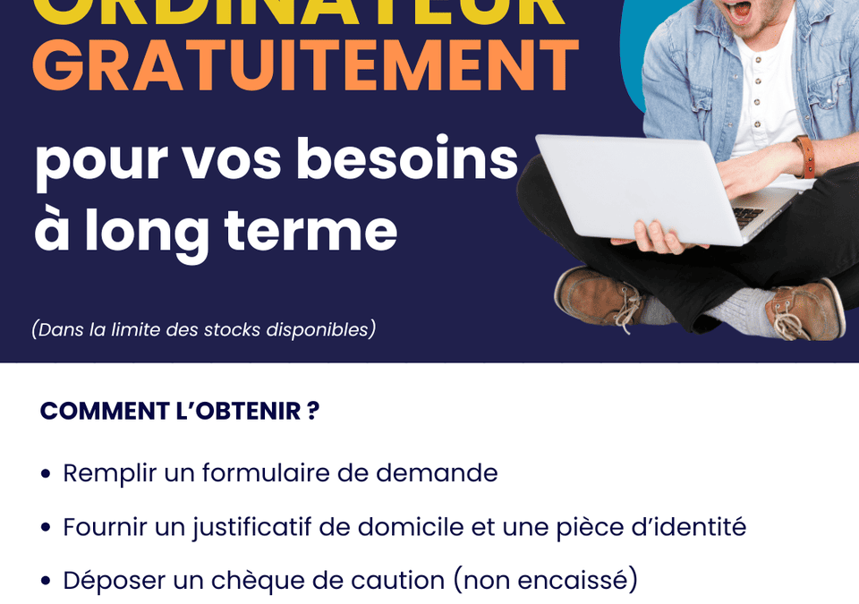 Emprunter un PC gratuitement