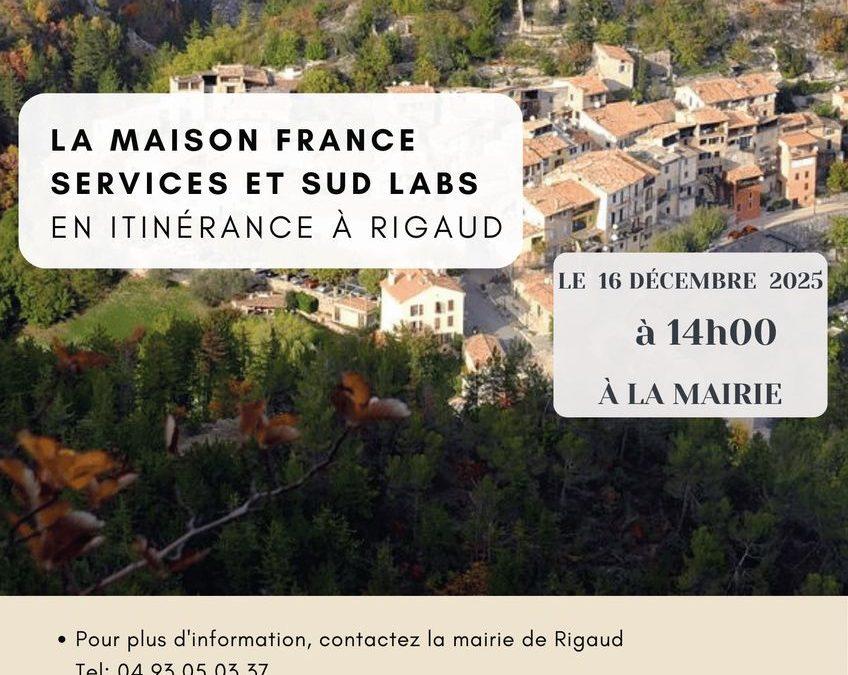 Permanence de Rigaud le 16 décembre