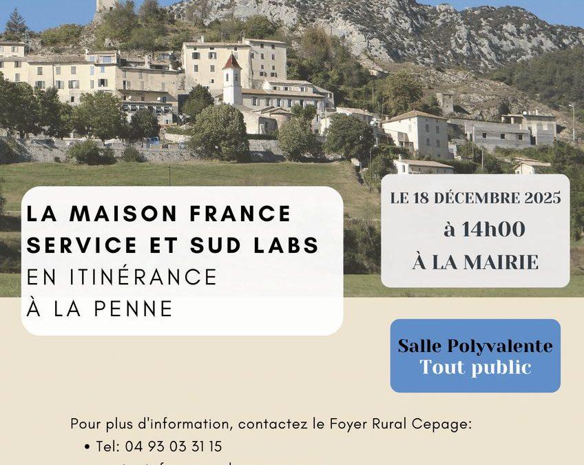 Permanence de La Penne le 18 décembre