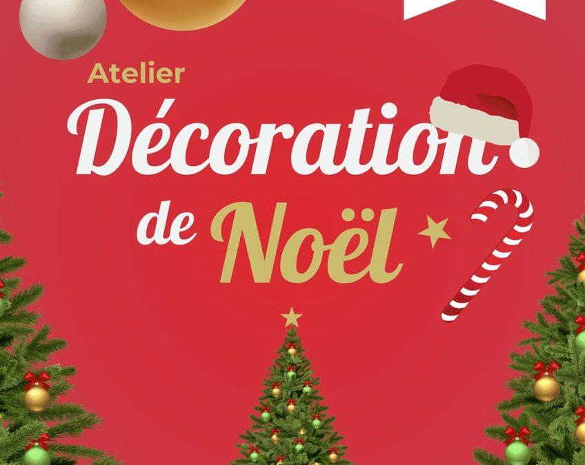 Décoration de Noël le 3 décembre