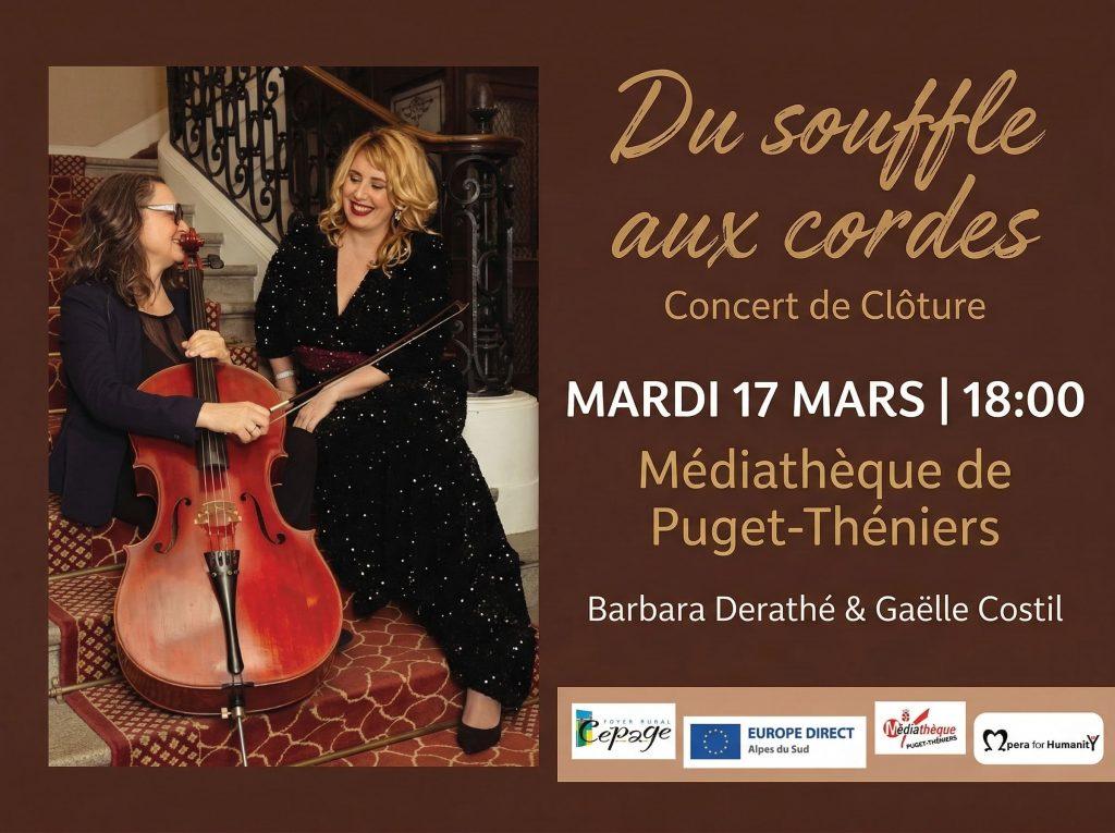 Du souffle aux cordes : nos voix s’élèvent