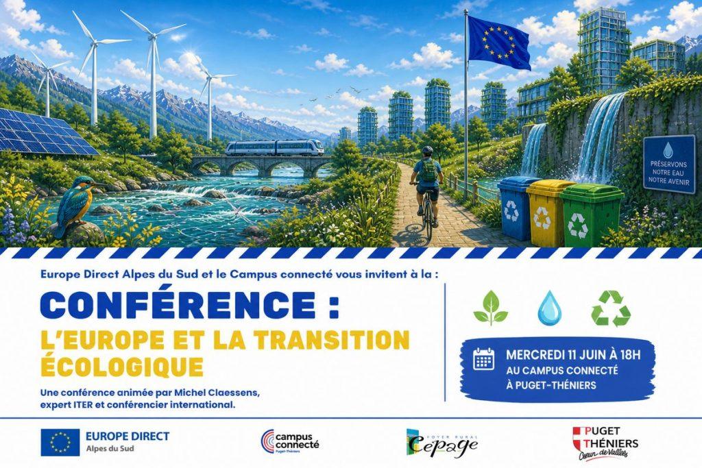 Conférence : L’Europe, le climat et l’eau