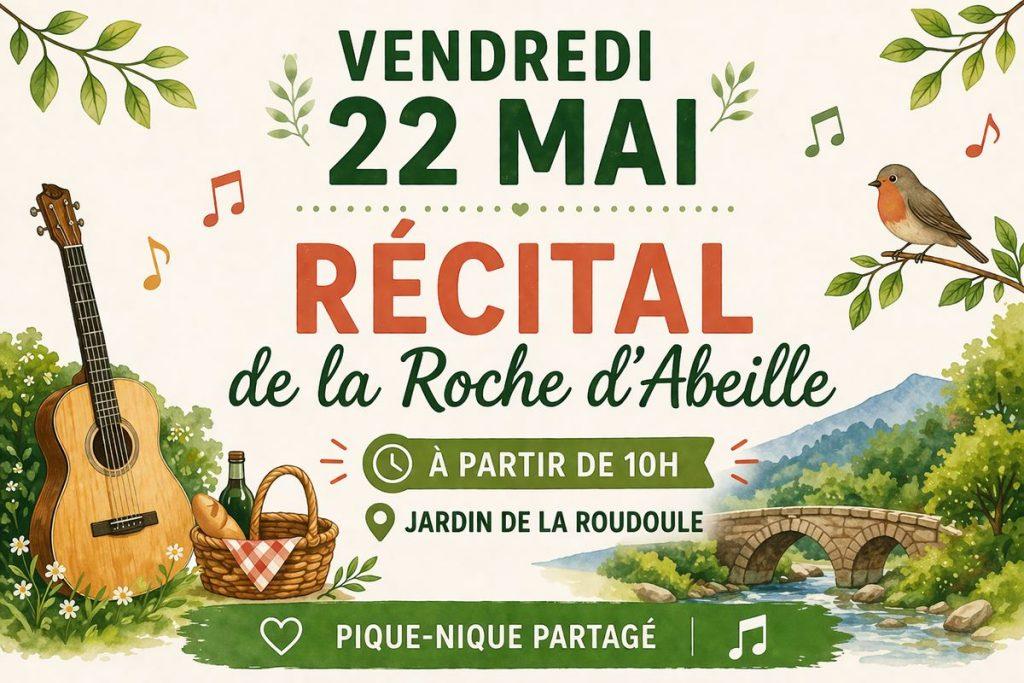 Récital de la Roche d’Abeille