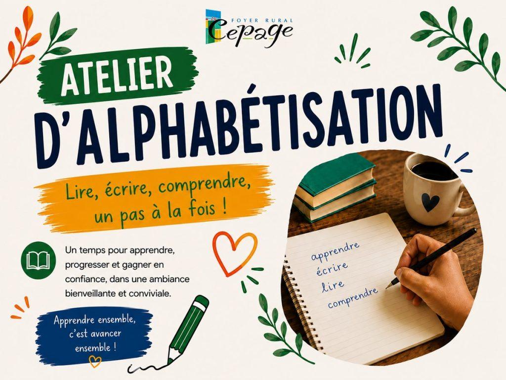 Atelier d’alphabétisation