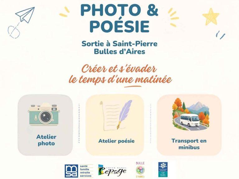 Ateliers photo et poésie à Saint-Pierre