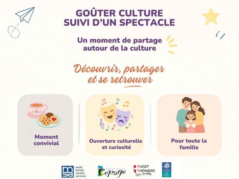 Goûter culture